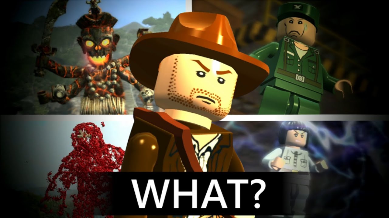 Weird Lego Boss Fights... (LEGO Indiana Jones 2)