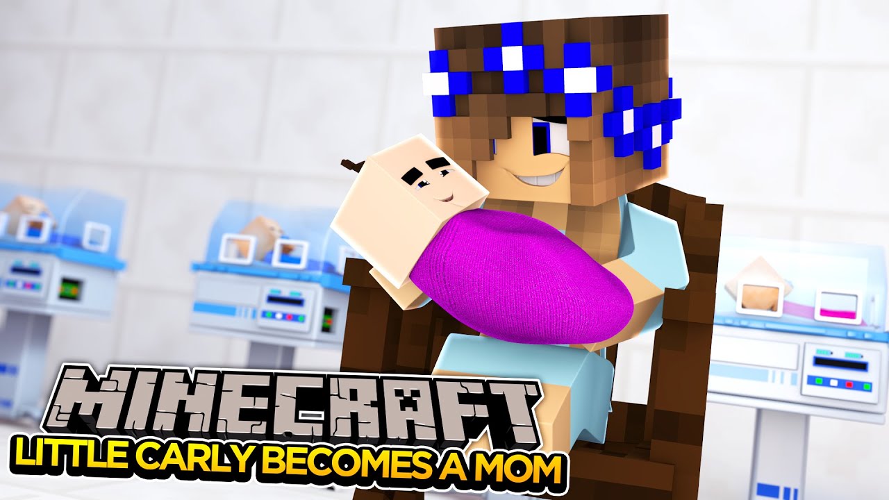 Minecraft-Little Carly-BECOMING A MOM FOR THE FIRST TIME!!