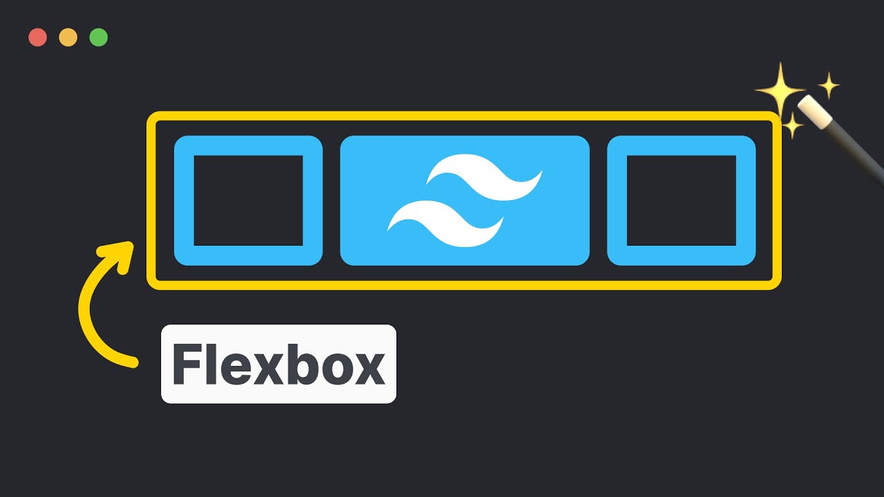 Flexbox com Tailwind CSS em um passe de mágica 🪄
