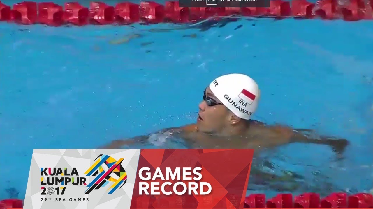 Swimming Men's 50m Breaststroke - Final | Gold Medal | 29th SEA Games 2017