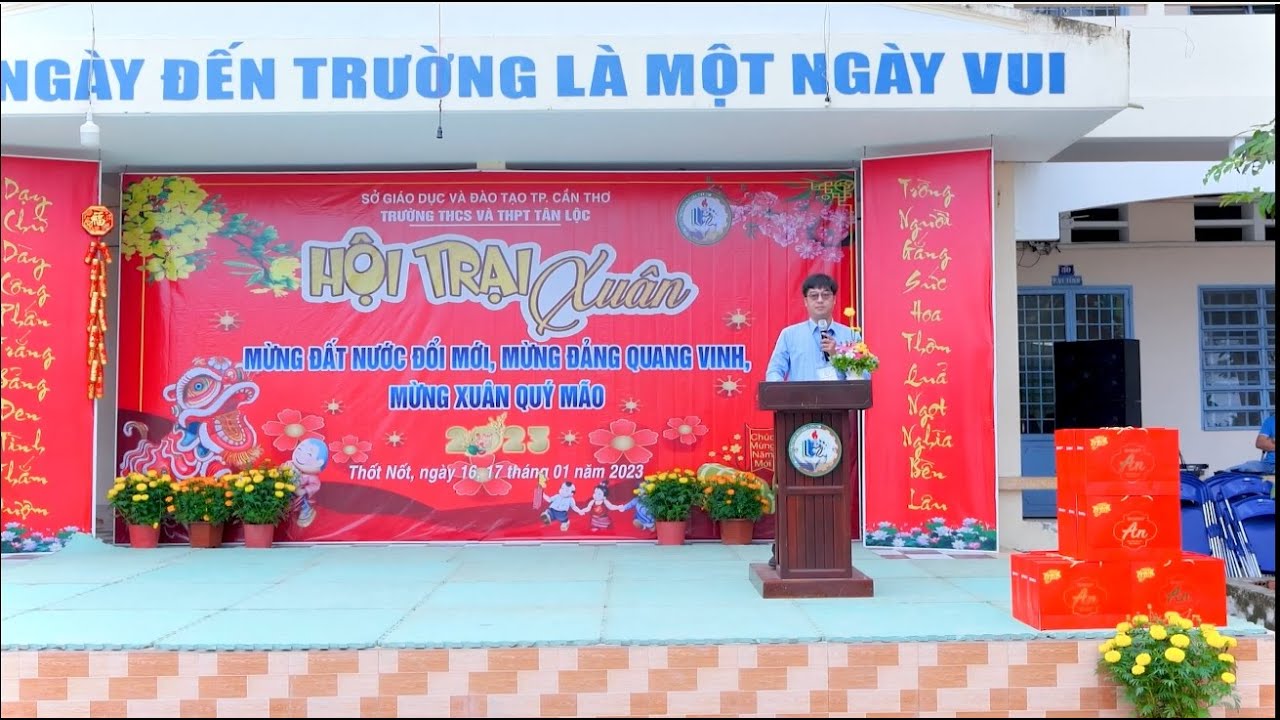Hội trại xuân 2023_Trường THCS và THPT Tân Lộc