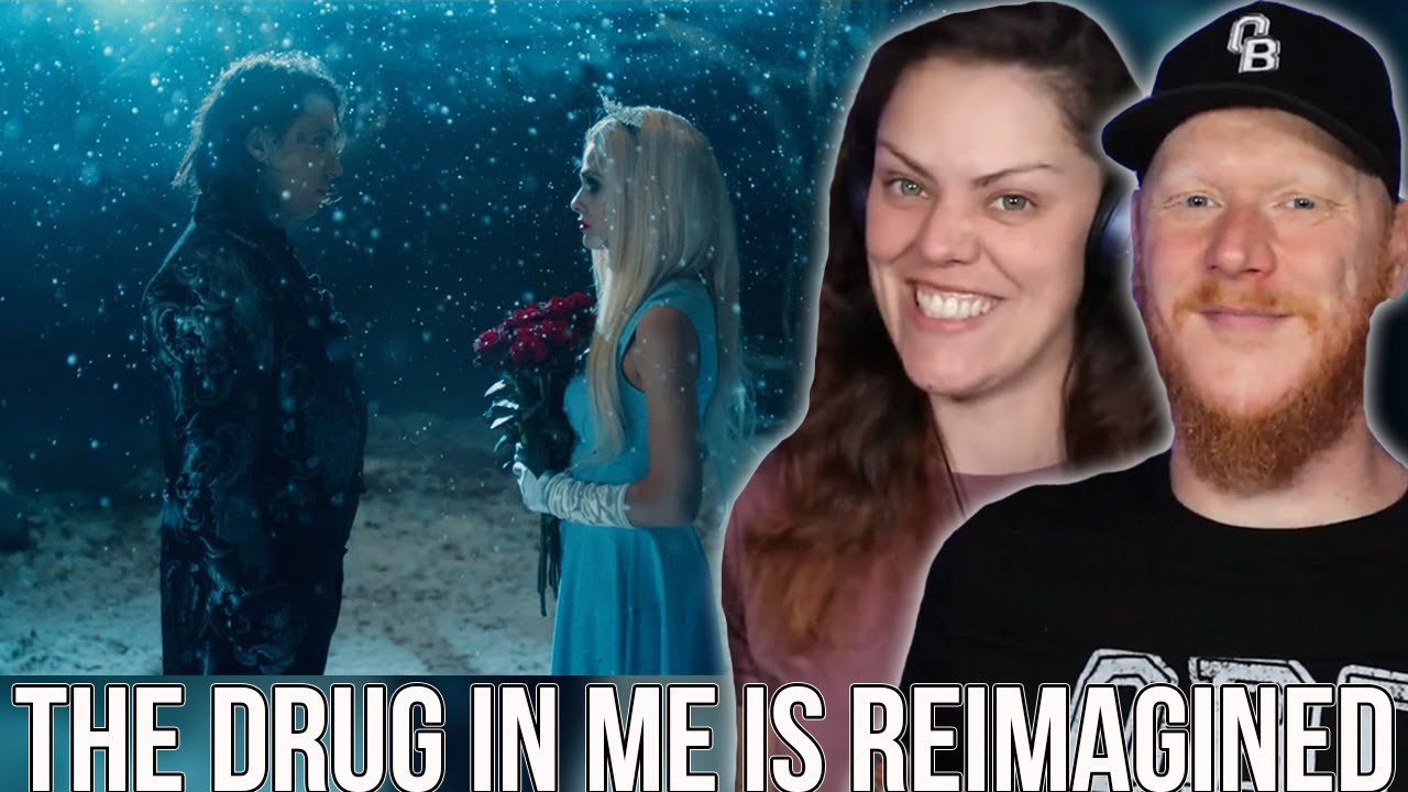 COUPLE React to Falling In Reverse - The Drug In Me Is Reimagined | OFFICE BLOKE DAVE