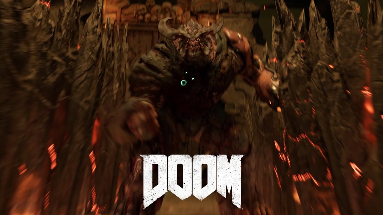 Doom 2016 - The Cyberdemon -  4K [60FPS]