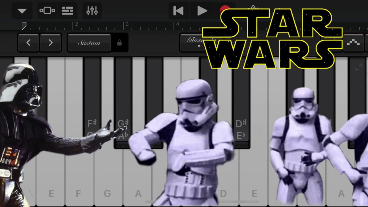 Star Wars- Imperial March (iPhone GarageBand Cover)