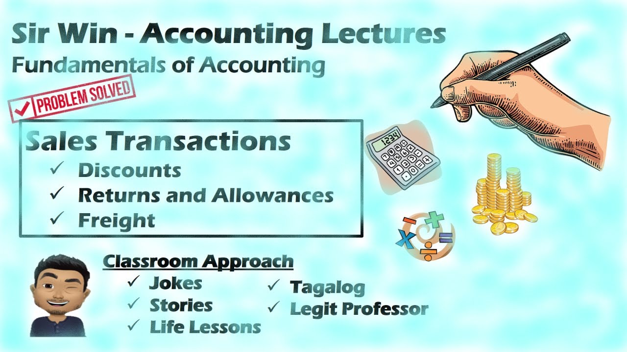 Lecture 06: Sales Transactions. Merchandising Business. [Fundamentals of Accounting]