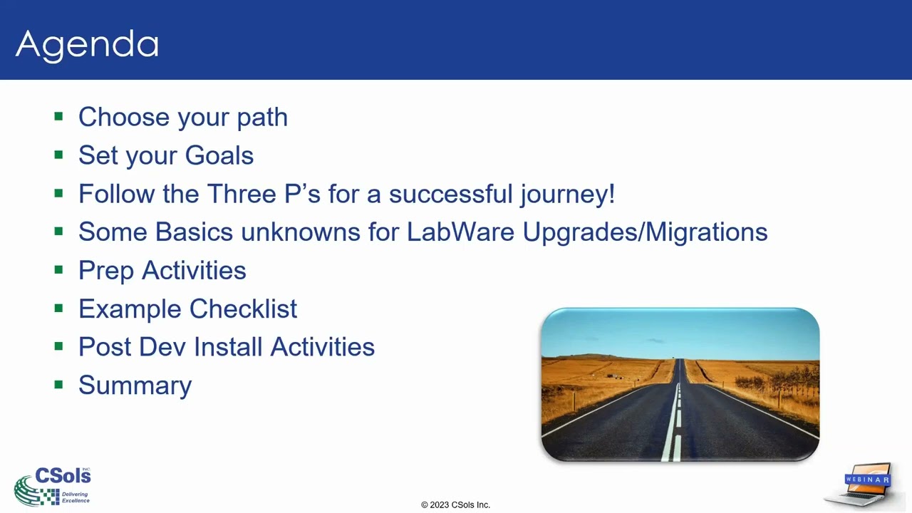 The Three Ps of a Major LabWare Upgrade Project