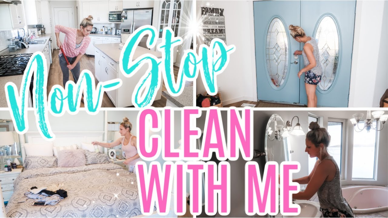 NON-STOP CLEAN WITH ME | 2 DAYS OF CLEANING! | EXTREME CLEANING MOTIVATION