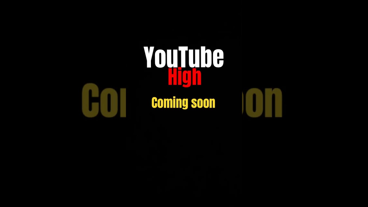 YouTube High | Official Trailer | S.T.K.C.U All About YouTube Animation & Real life & YouTube story