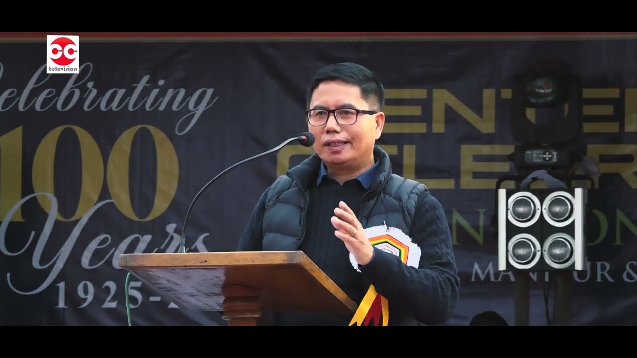 G.SHANTIKUMAR KABUI ,MCS || 100 Years Celebration Zeliangrong Union | Sangaiprou#zeliangrong