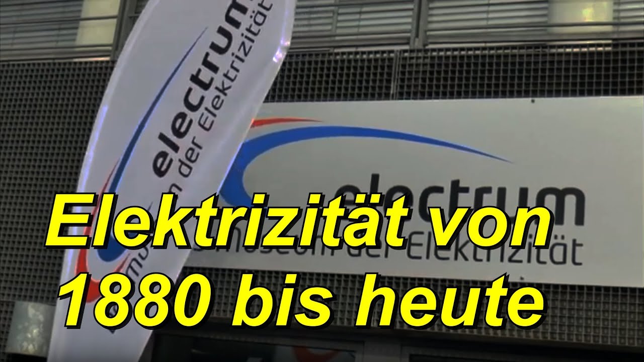electrum   Das Museum der Elektrizität - ein tolles Ausflugsziel in Hamburg -  1880 bis heute.