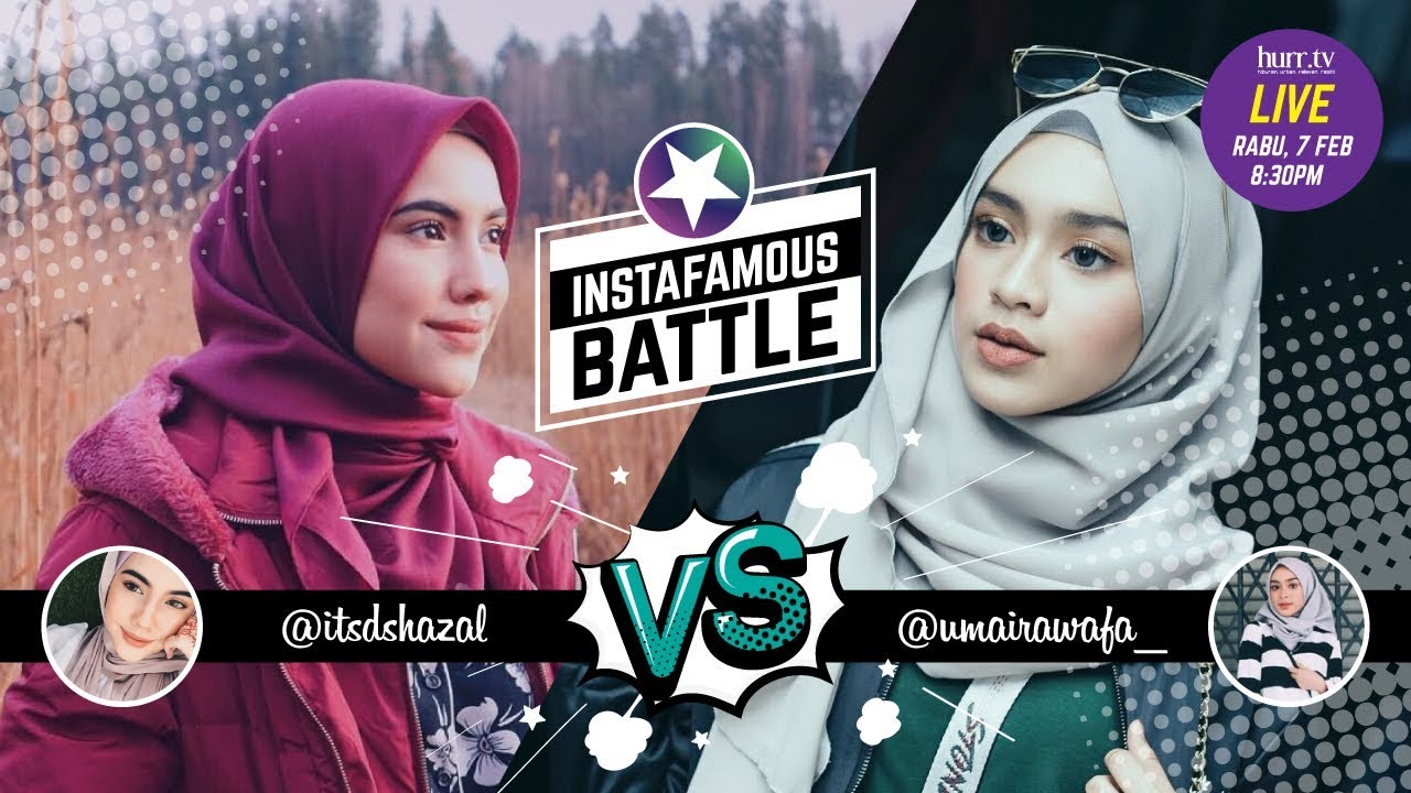Itsdshazal vs. Umaira Wafa | Instafamous Battle