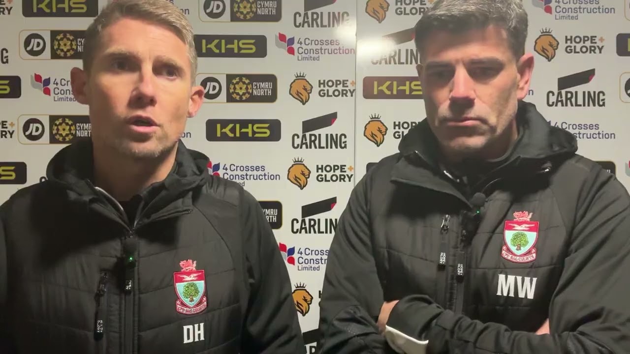 Manager interview - CPD Bae Colwyn vs Denbigh - 28th March 2025