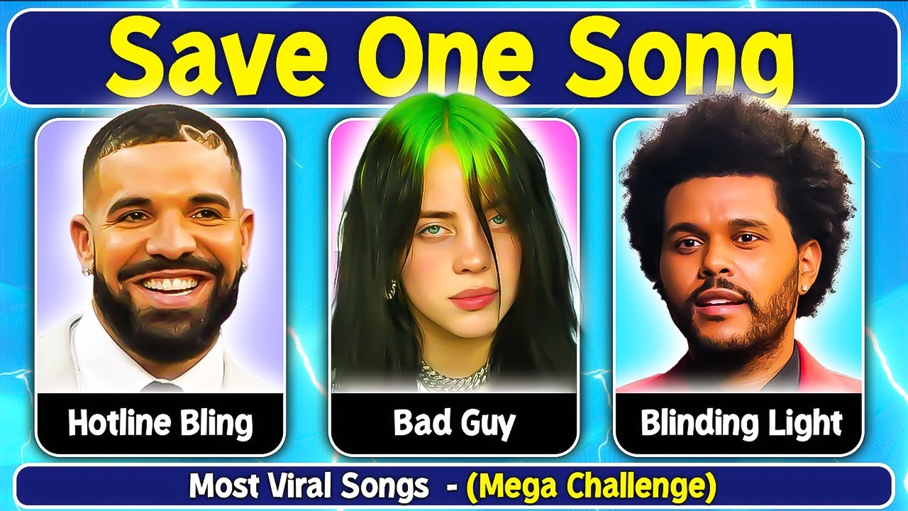 Save One Song Mega Challenge 🎶😉 | Most Viral Songs That Everyone Knows 💖