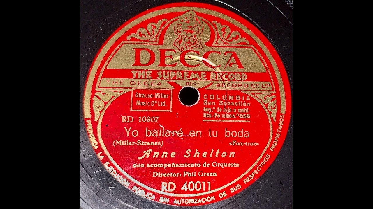 YO BAILARÉ EN TU BODA - Fox‑trot - Anne Shelton