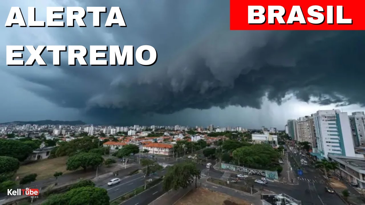 CICLONE EXTRATROPICAL no BRASIL - RIO de JANEIRO em ALERTA