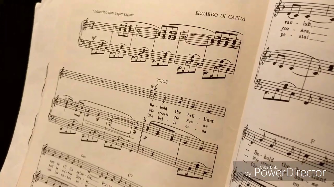 O Sole Mio, Studio Forte