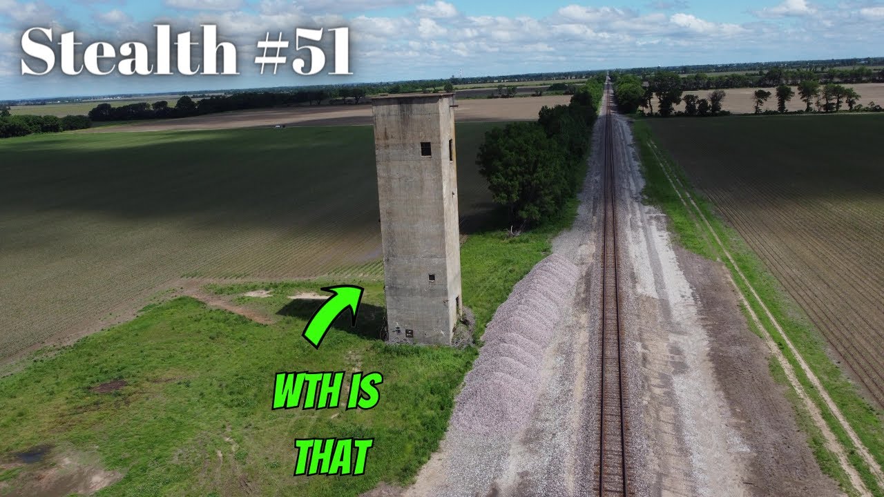 Stealth #51 at Silo and Railroad Tracks