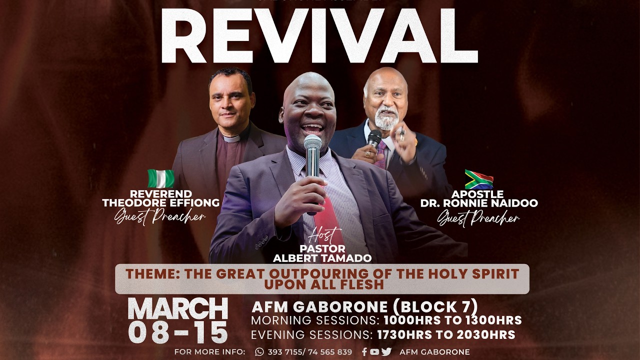 Revival Evening Session | 13 March 2026