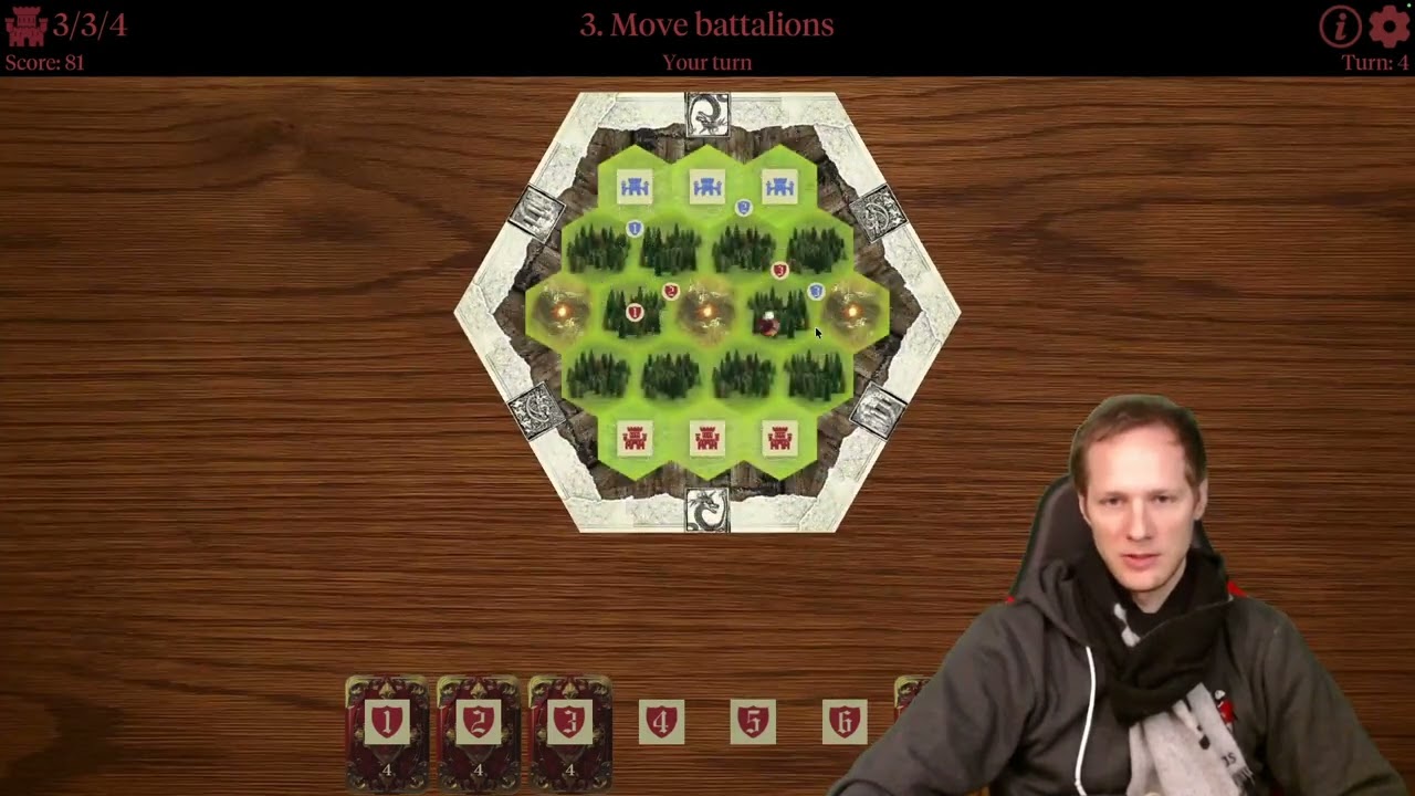 How to play the board game Dragon soul! Tutorial level 6. Play at Dragonsoulboardgame.com ￼￼