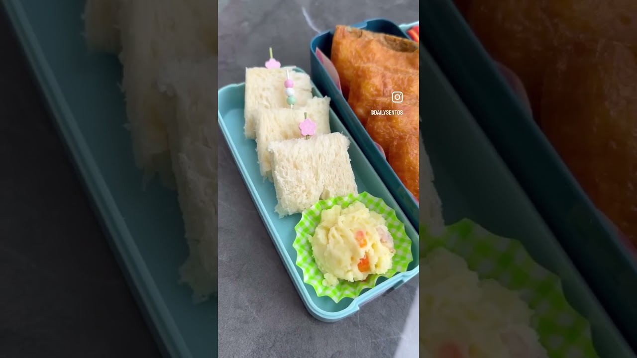 Hanami style tropical picnic in Indonesia. Japanese bento box is the cutest