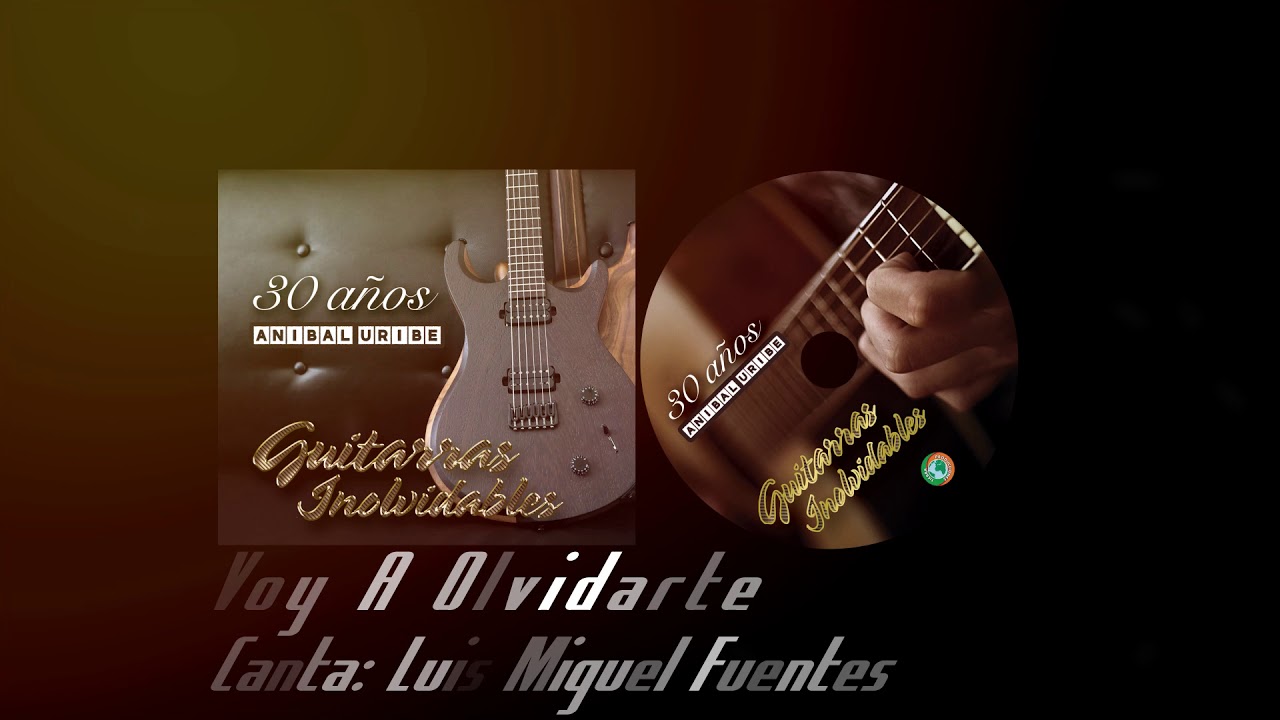 Voy A Olvidarte-Luis Miguel Fuentes. Anibal Uribe 30 Años Guitarras Inolvidables
