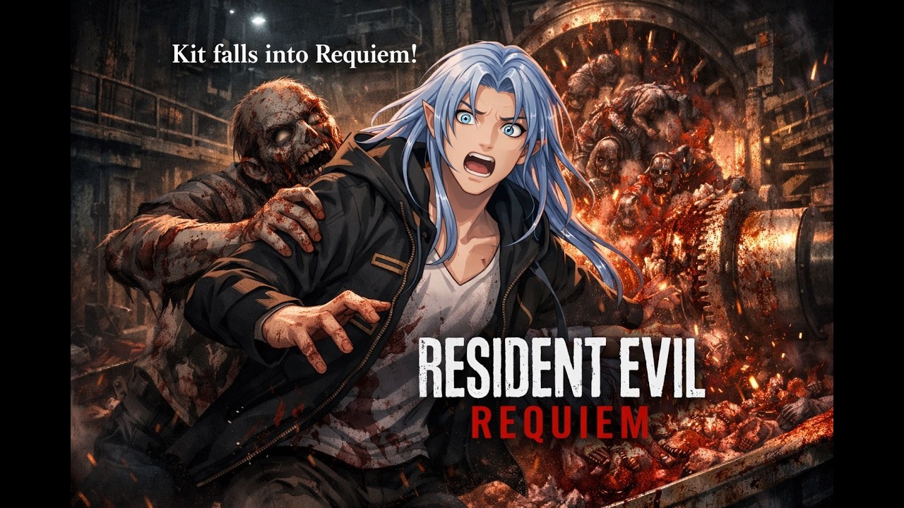 Why is it so dark in here, oh that's why! Kit Plays Resident Evil Requiem!