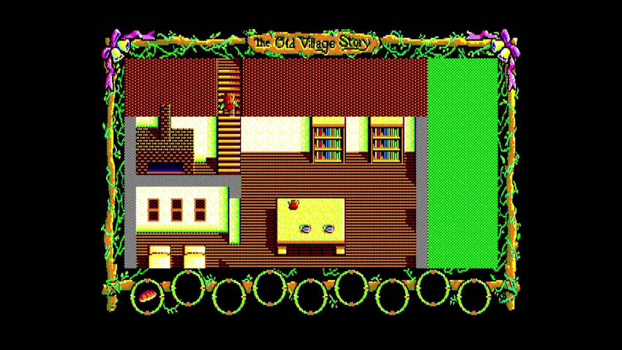 The Old Village Story (オールドヴィレッジストーリー) for the NEC PC-88