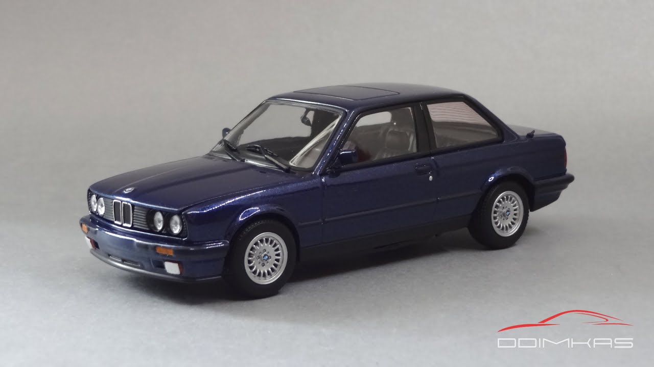 BMW 325i E30 Coupe 1989 || MaXichamps by Minichamps || Масштабные модели автомобилей 1:43
