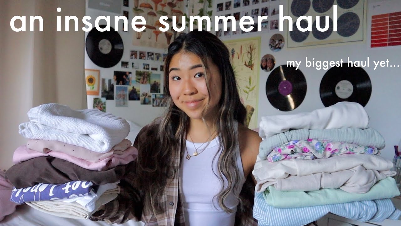 SUMMER HAUL 2021 // the perfect summer wardrobe