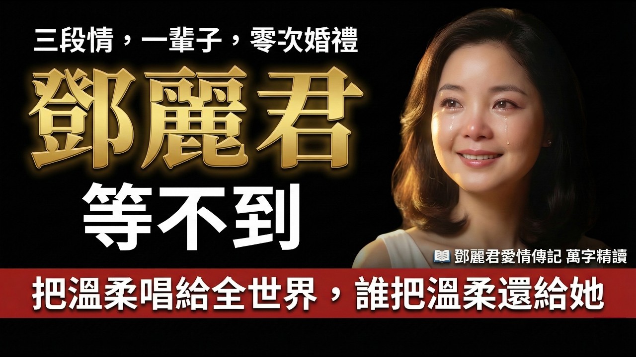 【鄧麗君】：為什麼偶像最不容易被好好愛？鄧麗君用四十二年回答了