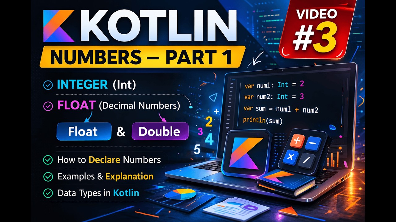 3- شرح أنواع الأرقام (Int, Float, Double) بالتفصيل | الفرق بين الأرقام الصحيحة والعشرية