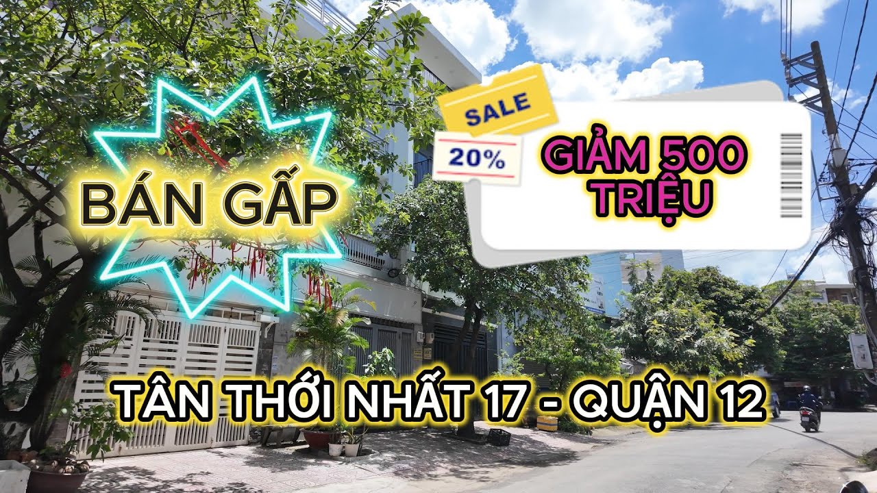 BÁN ĐẤT KHU 10HA ĐƯỜNG TÂN THỚI NHẤT 17 QUẬN 12