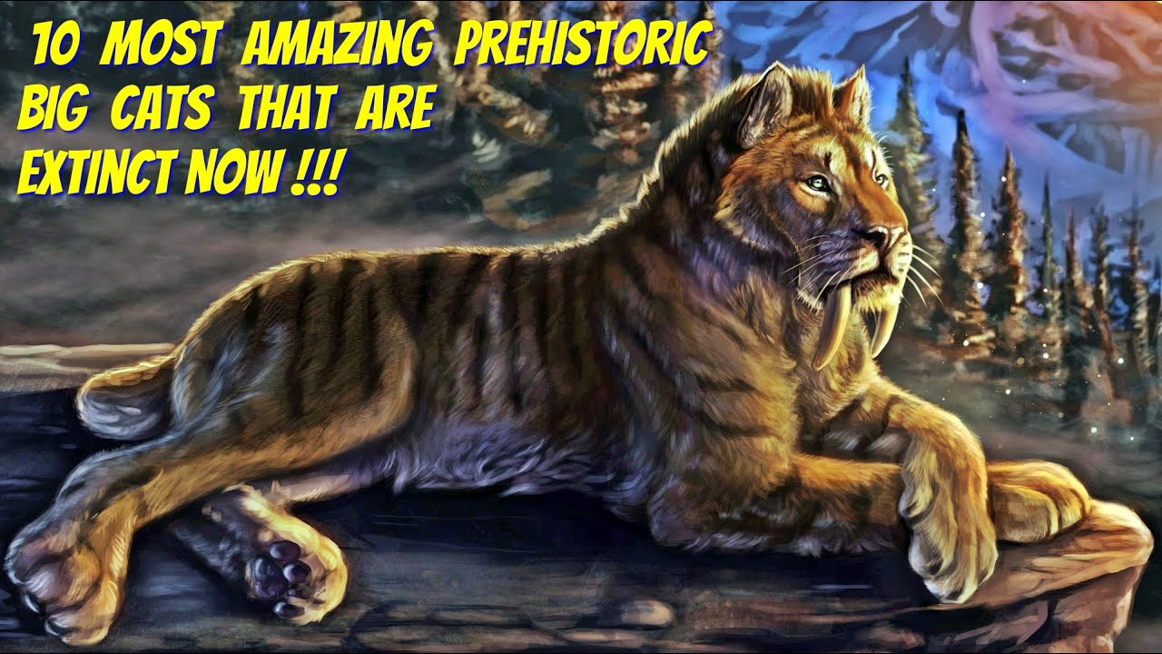 10 Most Amazing Prehistoric Big Cats