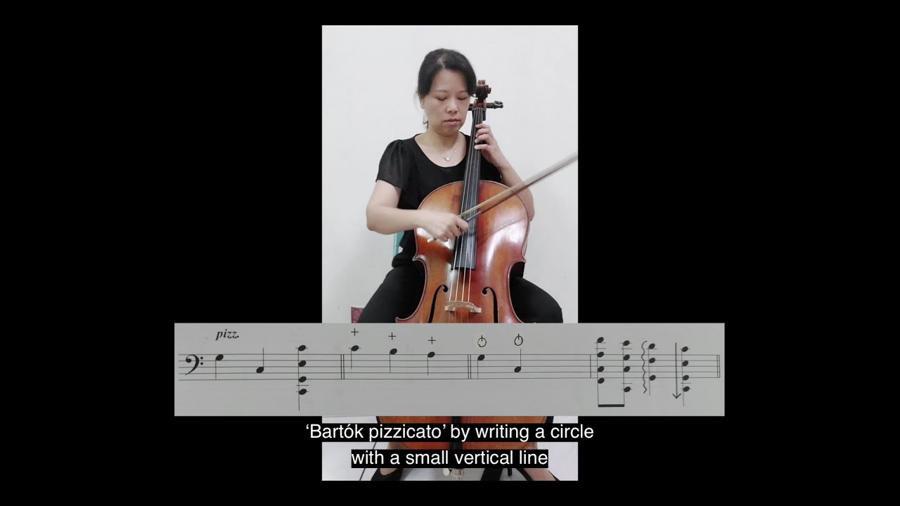 Pizzicato - Extended Techniques for Cello and Double Bass