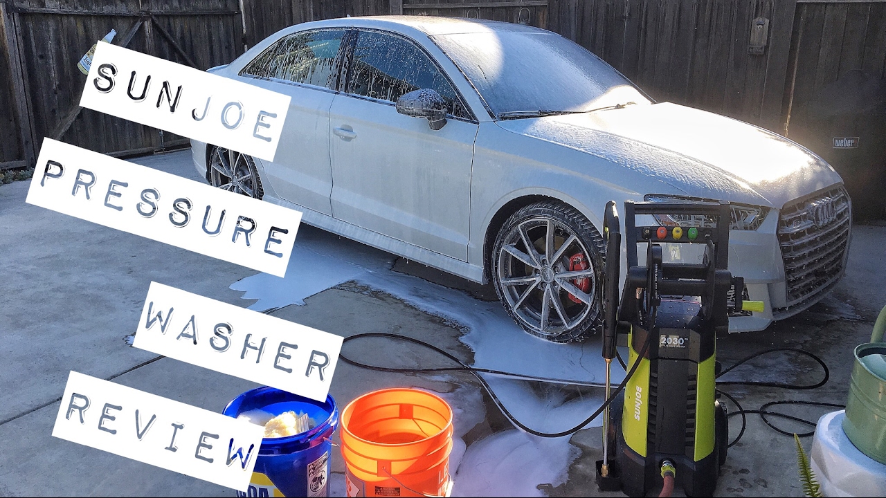 SUNJOE PRESSURE WASHER REVIEW