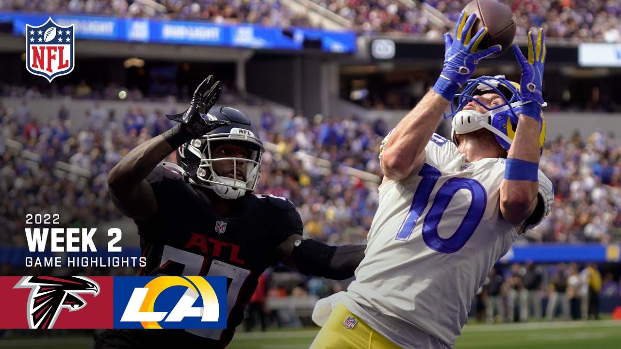 Atlanta Falcons vs. Los Angeles Rams | 2022 Week 2 Highlights