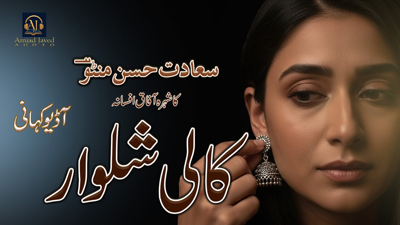 کالی شلوار | سعادت حسن منٹو | اردو آڈیو افسانہ | Amjadjaved audio