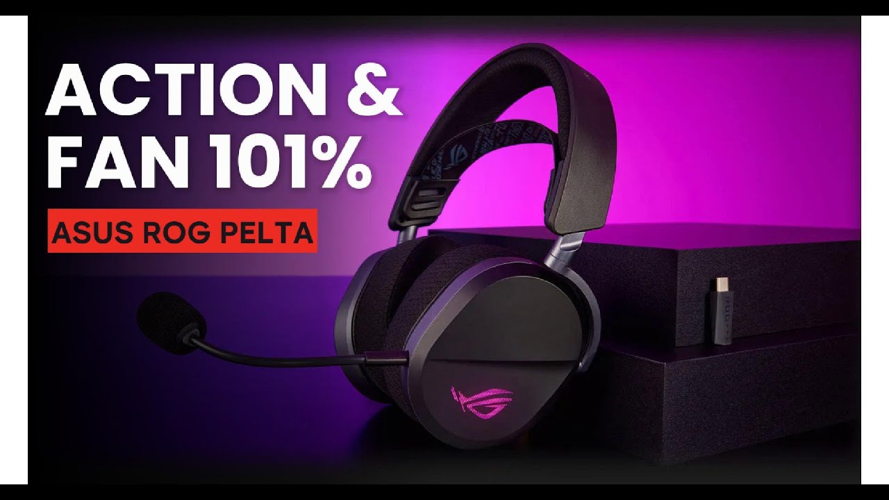 Отзыв о игровых наушниках Asus Rog Pelta for PlayStation 5 / PC