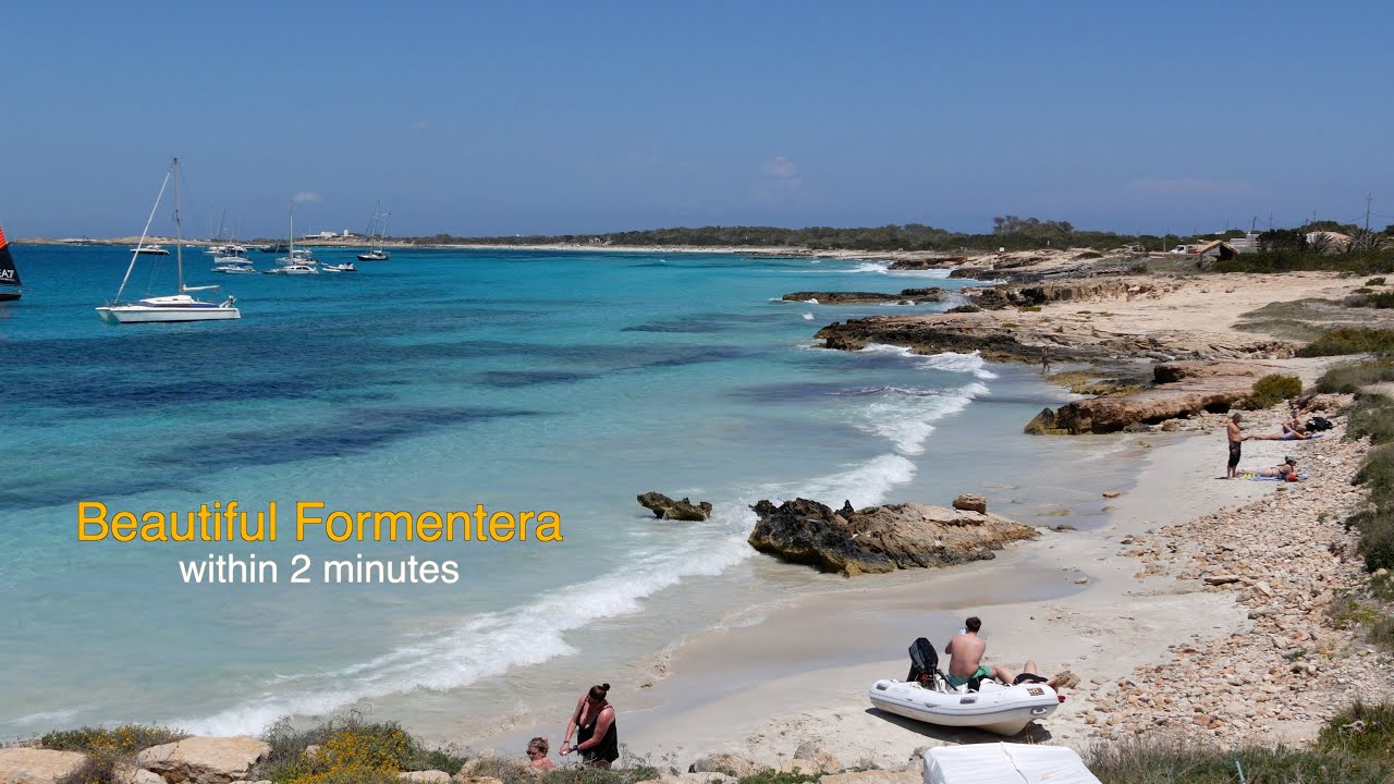 Beautiful Formentera Island Within Two Minutes