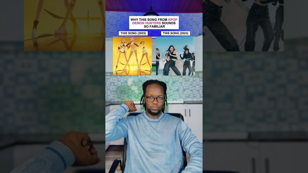 Why This Song From Kpop Demon Hunters Sounds So Familiar:  HUNTR/X &ldquo;Golden&rdquo; #shorts