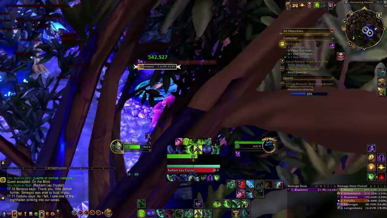 WoW War Within - Legion Remix Patch 11.2.5 Quest: On the Brink