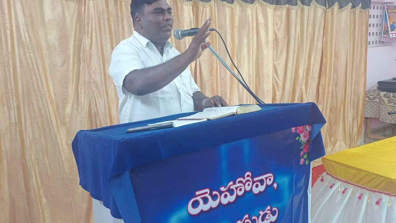 Bible Study - 22 Jan 2026 - Bro. Ravi Kumar - Berea Christian Assembly, Ongole 