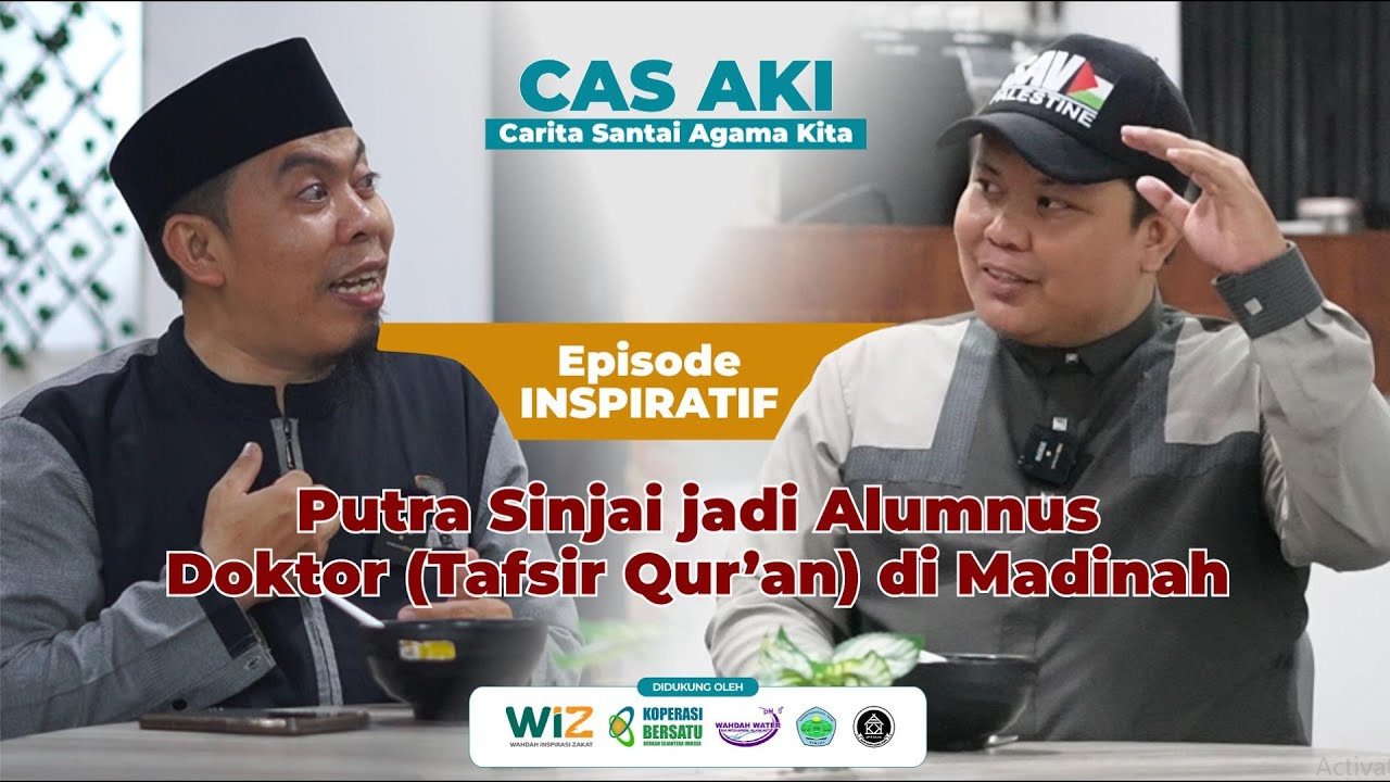 Full Inspiratif, Perjalanan Ustaz Basran menjadi alumnus Doktor Tafsir Qur'an di Madinah