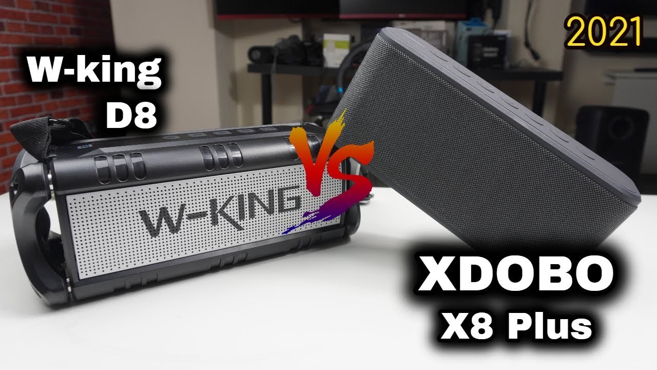 XDOBO X8 Plus против W-king D8 | Тест звука и басов | Бюджетные Bluetooth-колонки до 100 долларов