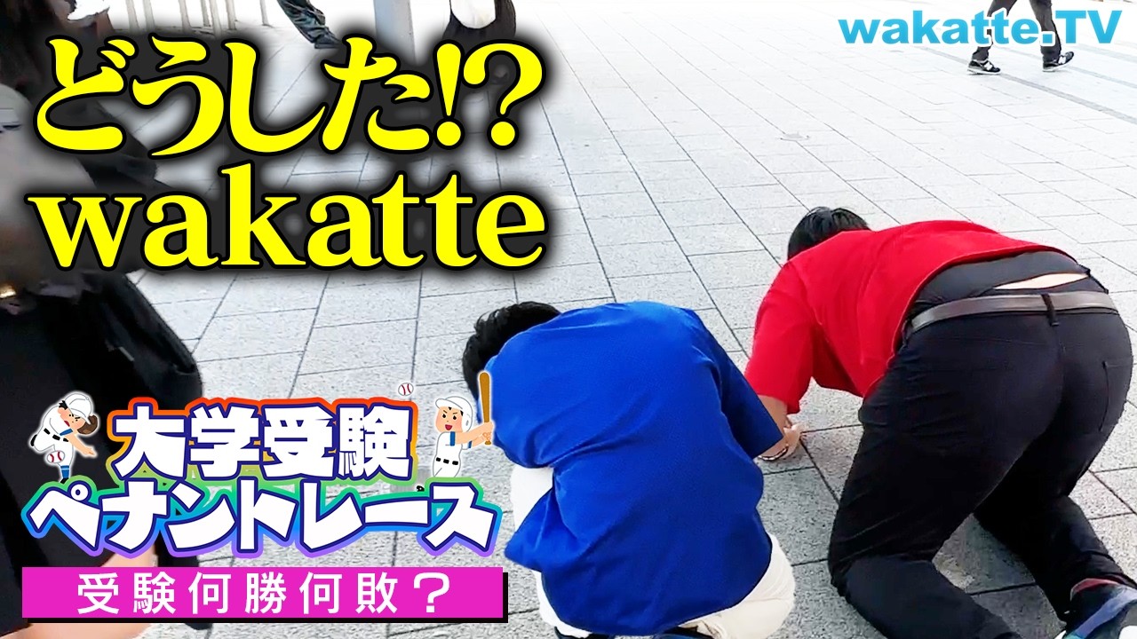 【学歴厨、倒れる！？】これが受験の厳しさ！ペナントレース対決！【wakatte TV】#1131
