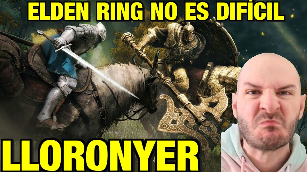&iexcl;EL LLOROPOLIO LLORA QUE ELDEN RING SEA TAN DIF&Iacute;CIL! - NI&Ntilde;ATOS QUE LO QUIEREN TODO MASCADO - Sasel