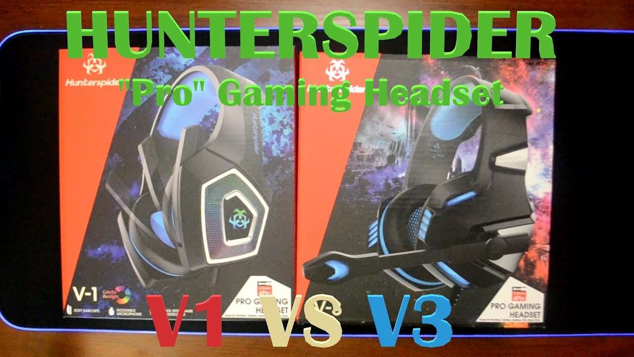 Hunterspider V1 vs Hunterspider V3 