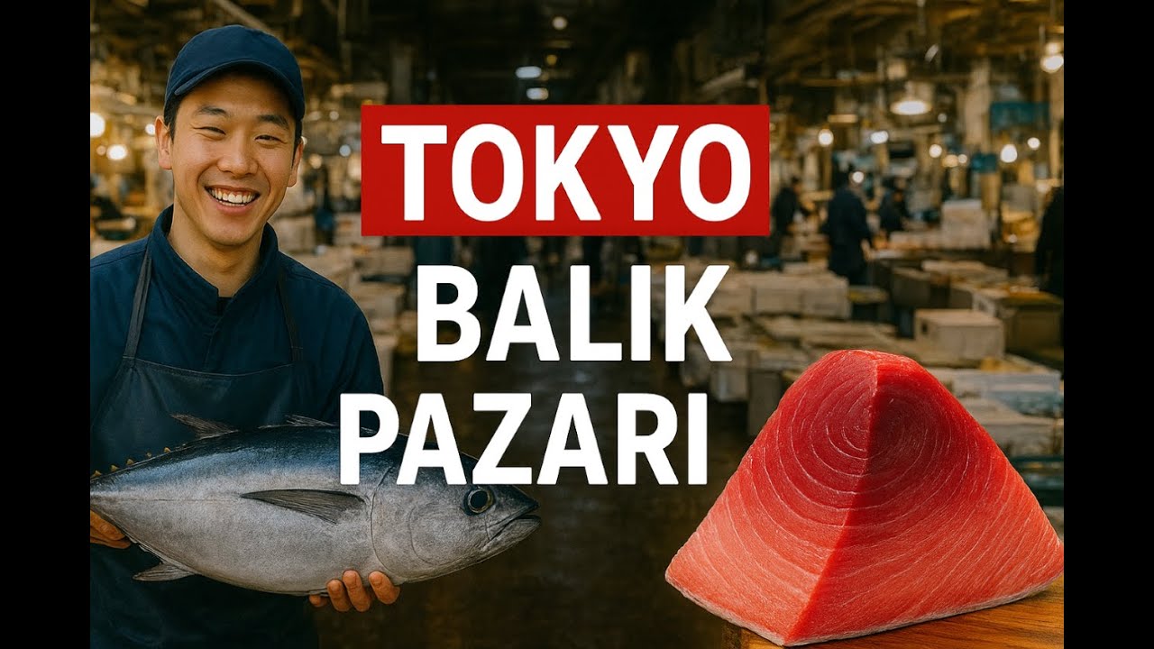 TOKYO Balık Pazarı En Taze Sushiler ve Wagyu Deniyoruz