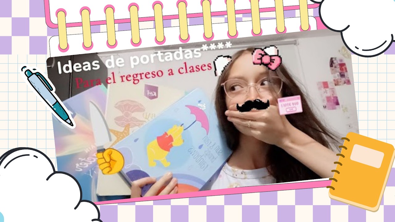 ideas de portadasss para el regreso a CLASES🎱🎀😂🙄