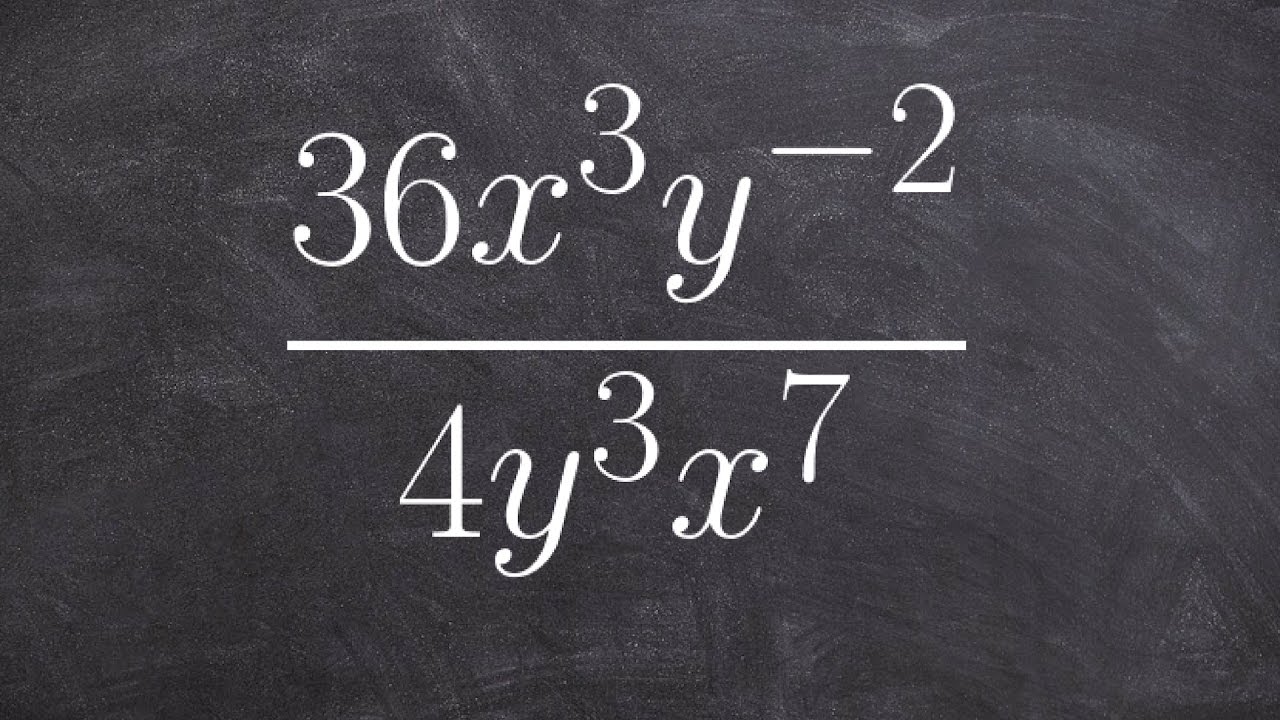 Learn how to simplify an expression with applying the rules of exponents